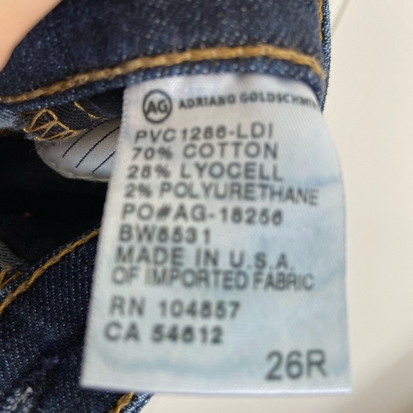AG Stevie Slim Straight Jean 26R - Picture 4 of 4